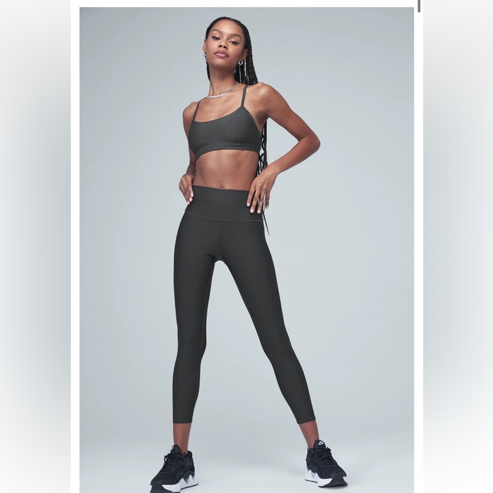 Alo airlift 7/8 leggings sz S anthracite